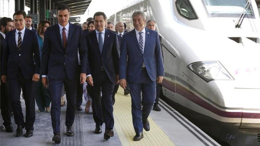 Sánchez augura que el AVE a Granada será un acelerador del progreso de España