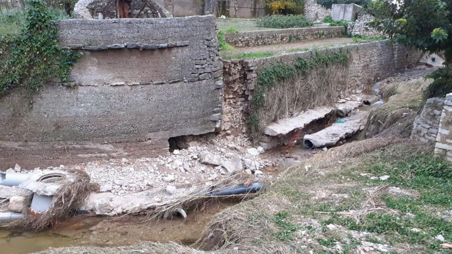140.000 € para arreglar los colectores y pozos dañados en Xert y la Pobla de Benifassà