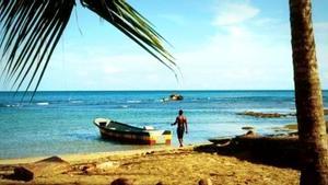 Imagen de la playa de Puerto Viejo, en Costa Rica.