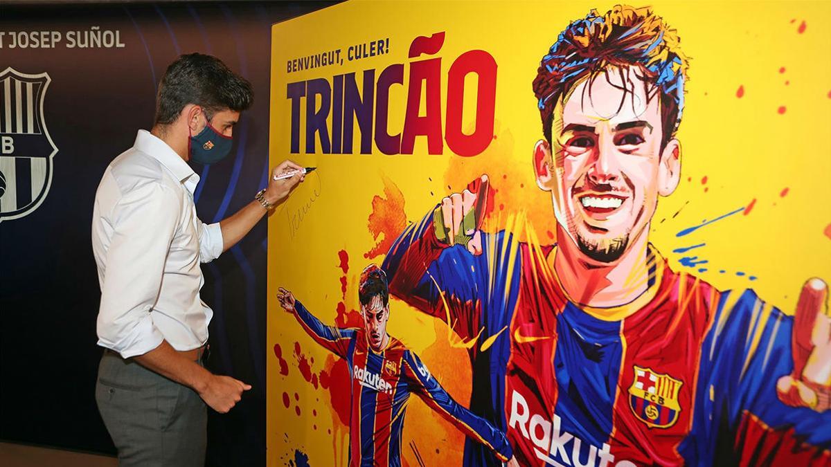 Trincao: "Claro que quiero que Messi se quede"