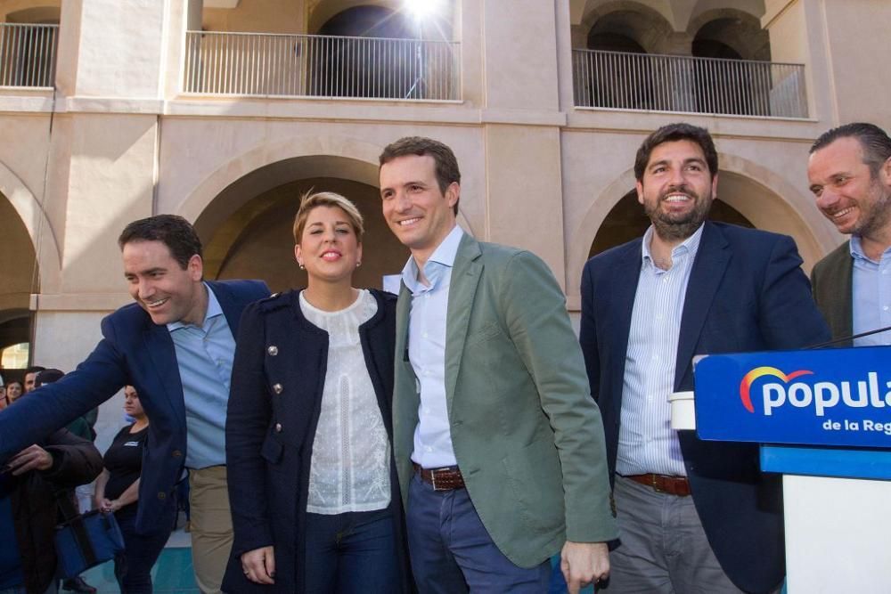 Acto de presentación de Noelia Arroyo como candidata a la alcaldía de Cartagena