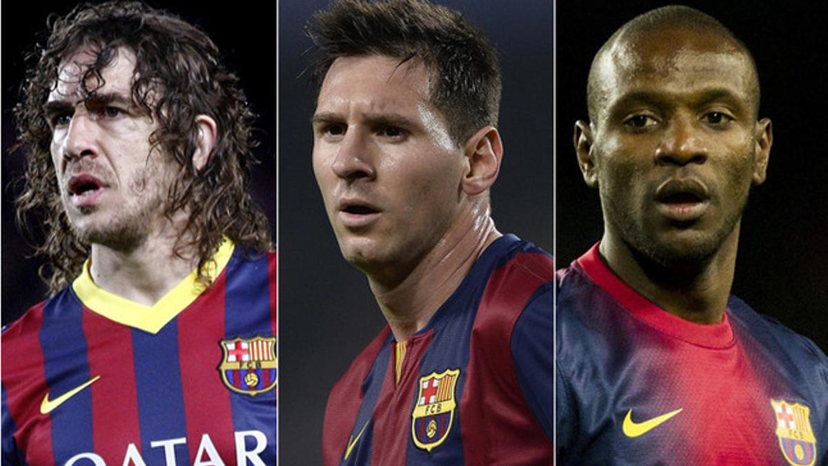 Puyol, Messi y Abidal 'regalarán' sus pertinencias por una buena causa