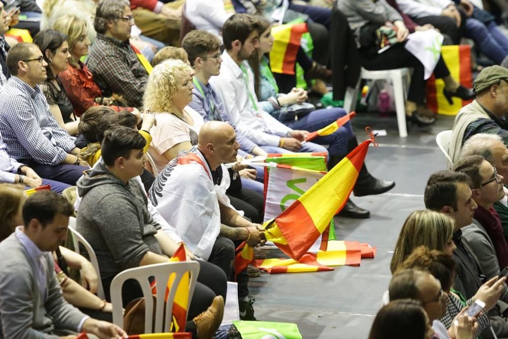 Acto de campaña de Vox en Murcia