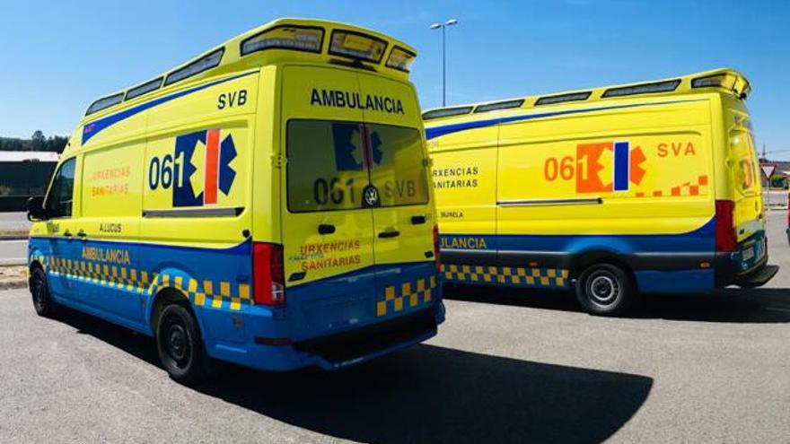 Un herido en Carballo tras colisionar un autobús escolar con dos turismos