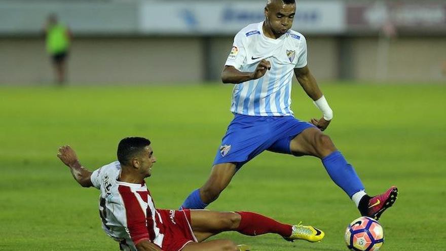 El delantero norteafricano del Málaga CF fue una de las grandes noticias del debut en la pretemporada.