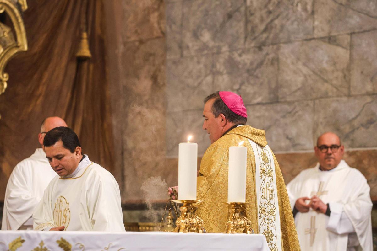 Santo Domingo acoge la misa por el 209 aniversario de la Catedral de Ibiza Santo Domingo acoge la misa por el 209 aniversario de la Catedral de Ibiza