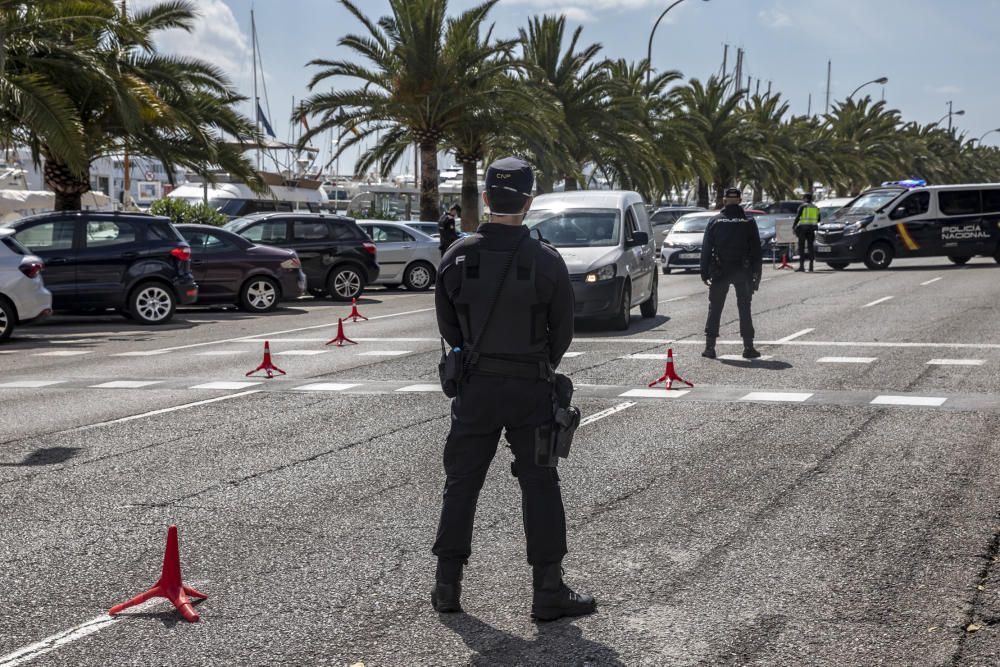 Coronavirus en Mallorca: La Policía contra la picaresca para esquivar las restricciones de movimientos