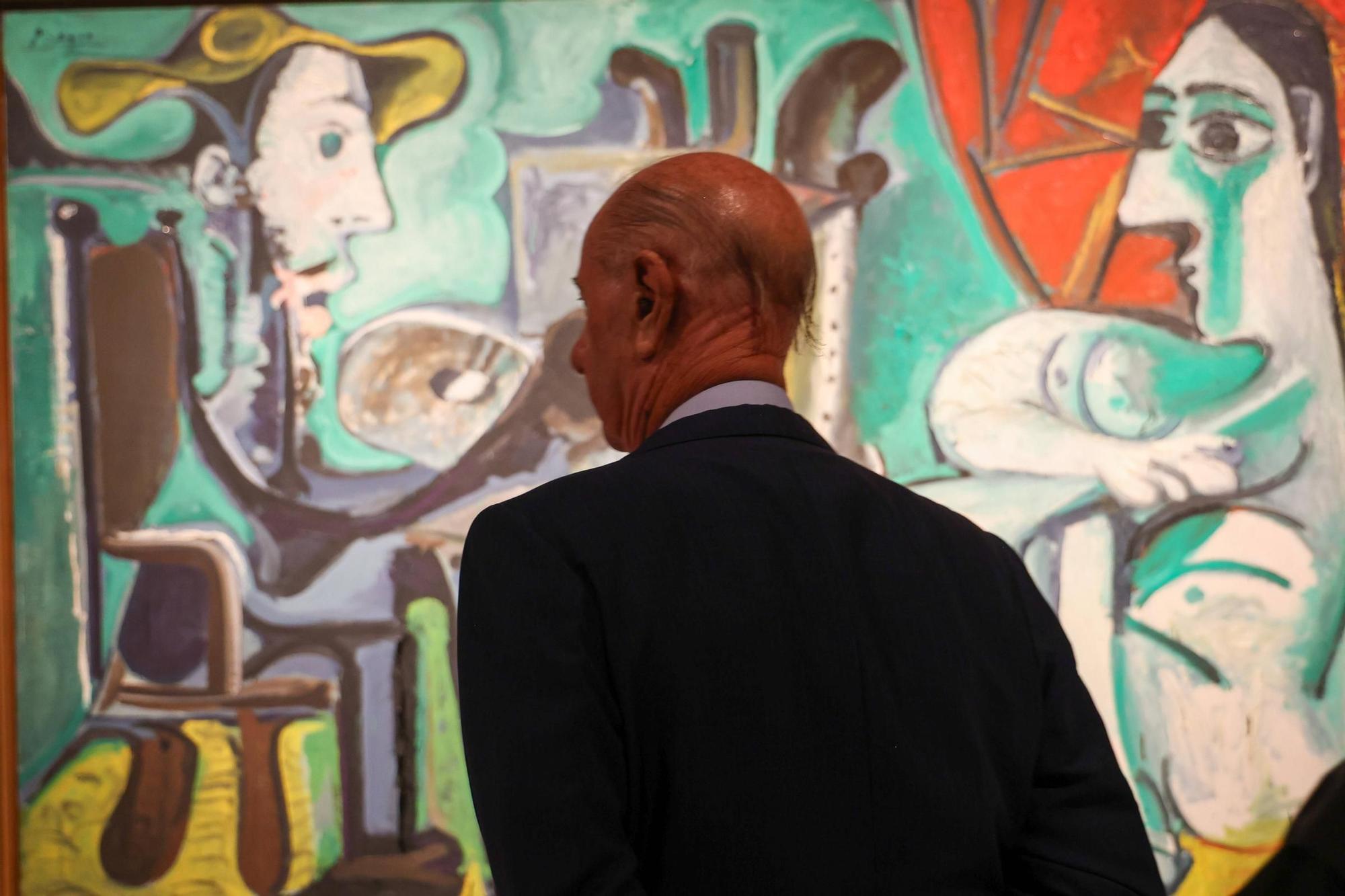 Picasso y la modelo
