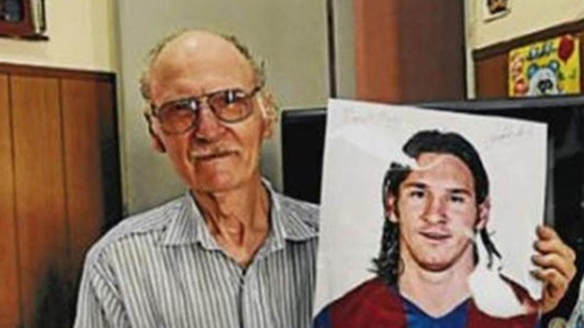 Antonio Cuccittini, abuelo materno de Messi, ha fallecido a la edad de 89 años