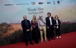 Presentación de la película de Woody Allen, que rodará en Madrid, con los actores Alexi Wasser y Peter Vives.