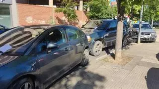 Un niño de 11 años estampa el coche de su padre huyendo de la policía en Huesca