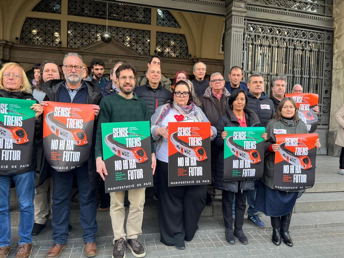 Las plataformas de usuarios de Rodalies convocan una manifestación el 7 de febrero en Barcelona.