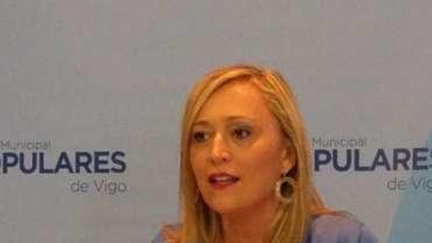 Elena Muñoz, ayer. // FdV