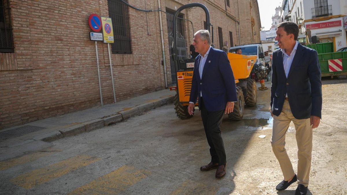 El Ayuntamiento reanuda las obras en Dueñas tras el parón con motivo de la cumbre de la ONU