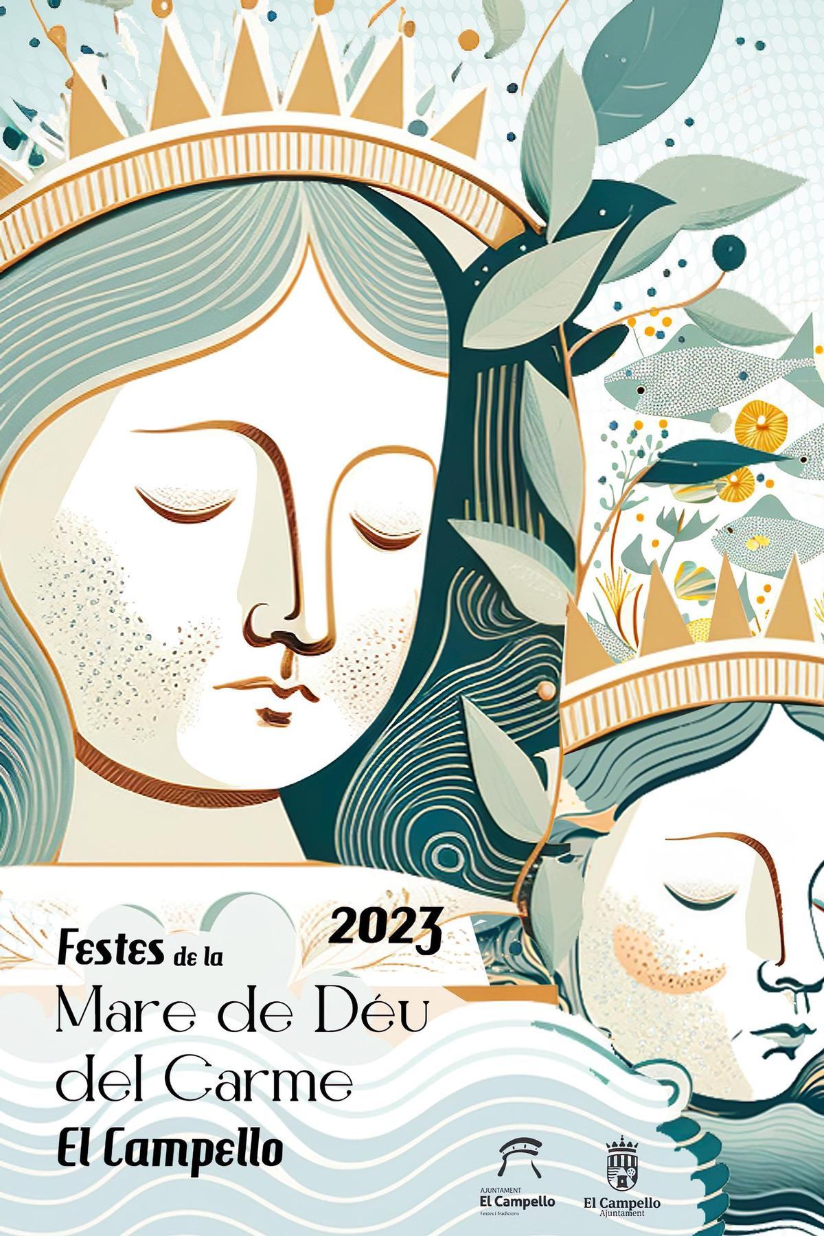 Un diseñador de Xàtiva ha ganado más de 20 concursos de carteles de fiestas en un año