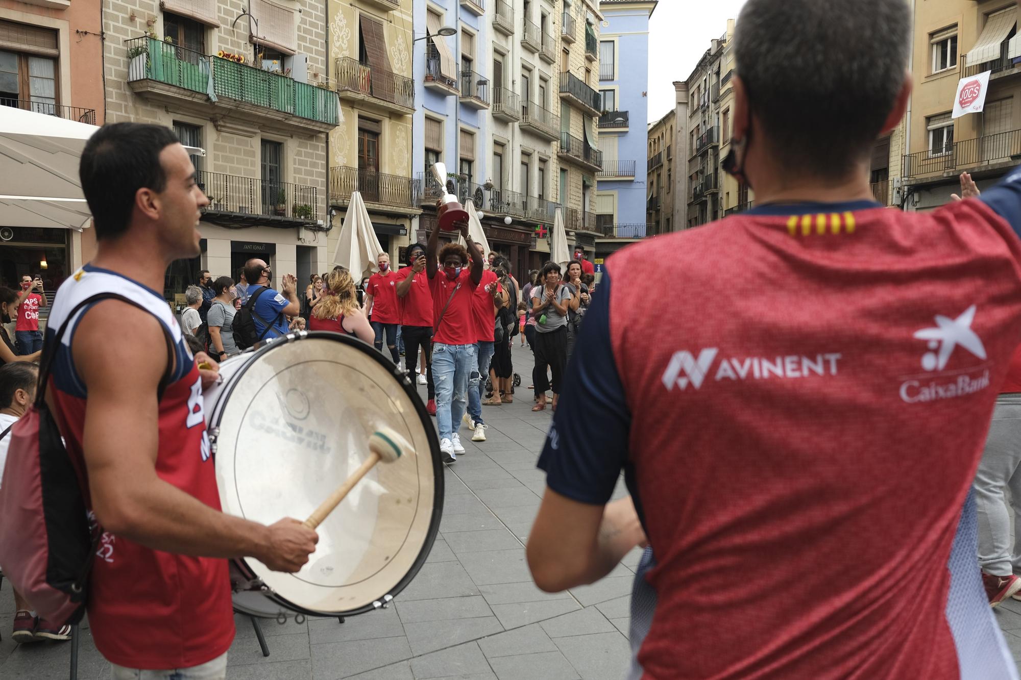 L'Ajuntament rep el Baxi després de guanyar la Lliga Catalana