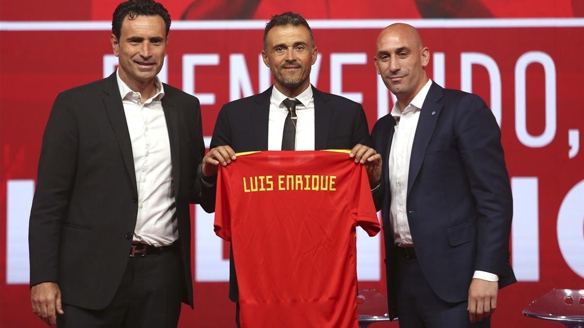 Presentación de Luis Enrique