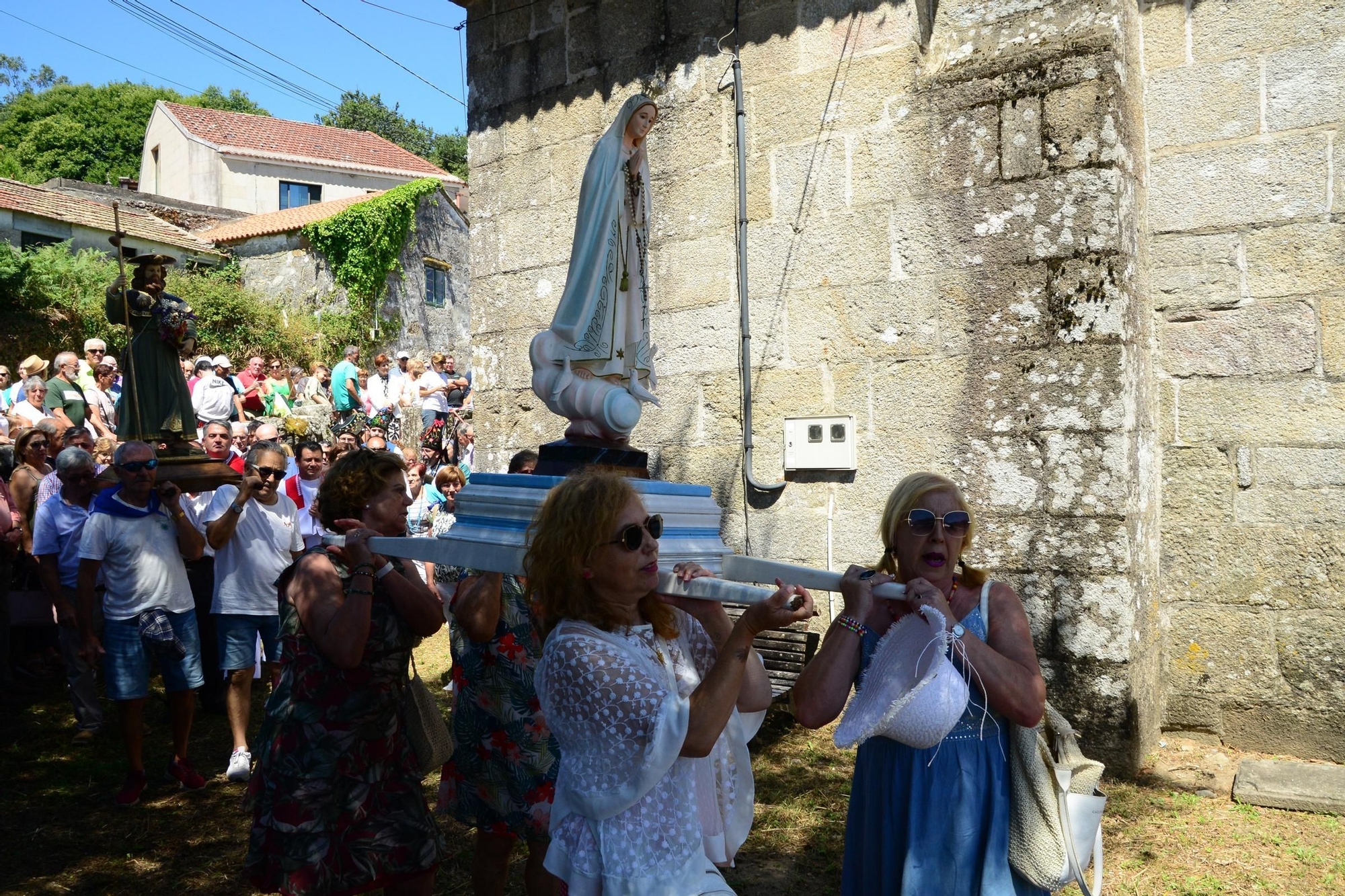 As celebracións do Día de Santiago en Ermelo, "berce do Morrazo"
