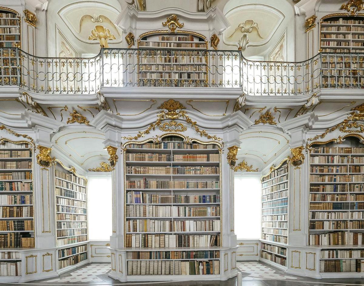 La biblioteca monástica más grande del mundo está en la Abadía de Admont