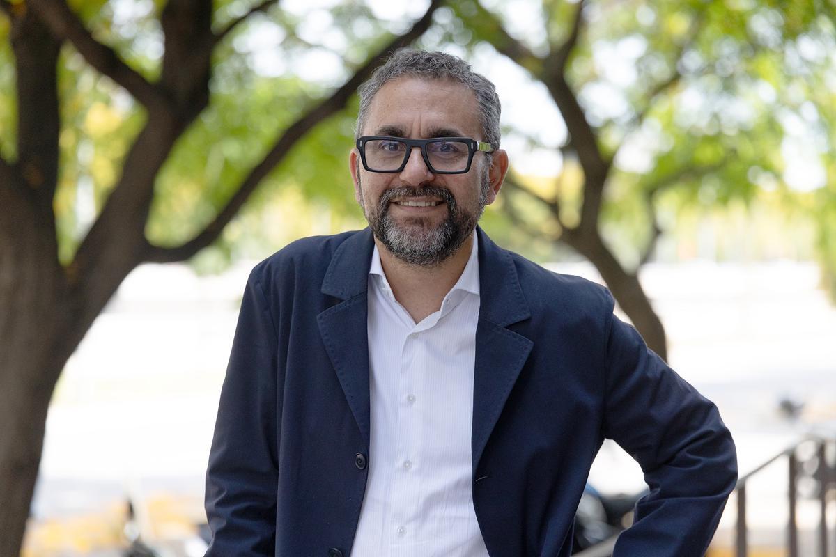 L'Hospitalet de Llobregat. 11 de junio del 2026. Narcís Cardoner, jefe de Psiquiatría del Hospital de Sant Pau. Participa en un debate de Sanamente sobre los diagnósticos de salud mental. Foto de Mònica Tudela