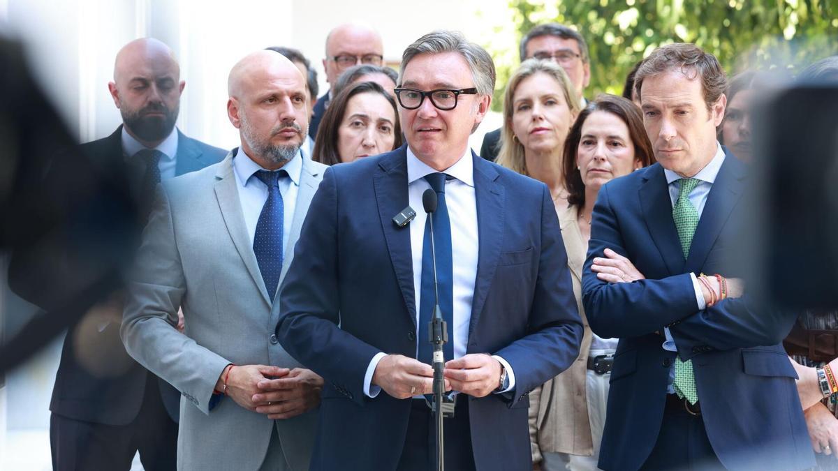 VÍDEO | Gavira dice que el día de la votación “es muy largo” y quieren “un buen acuerdo”