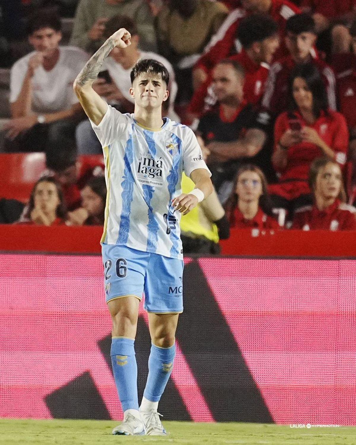 Antoñito volvió a ser decisivo para el Málaga CF.