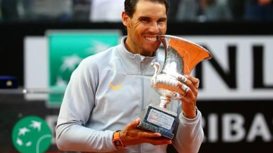 Nadal s&#039;adjudica el Masters de Roma per vuitè cop i torna a ser número 1 de l&#039;ATP