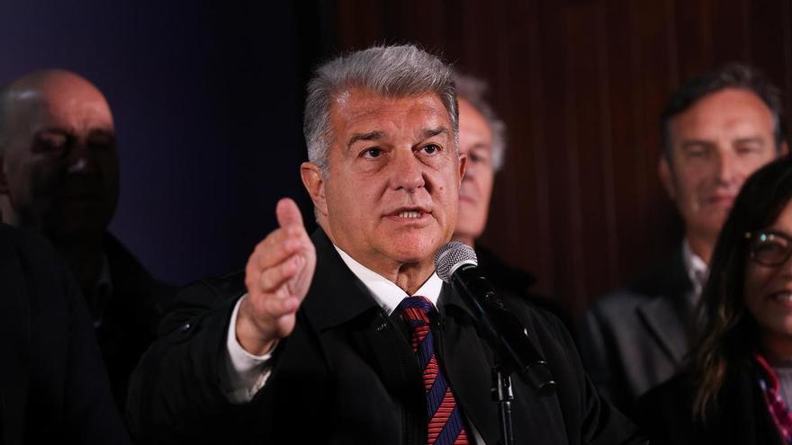 Laporta: “La clave del futuro es el Camp Nou”