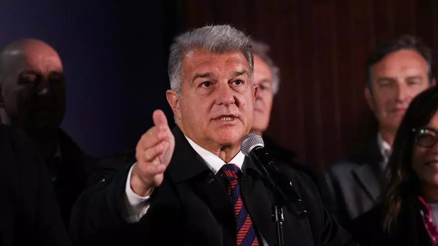 Laporta defiende a Alejandro Echevarría y vuelve a atacar a Víctor Font