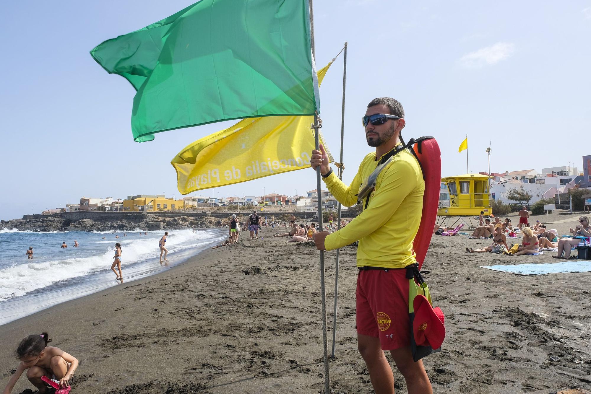 Día de playa en Telde