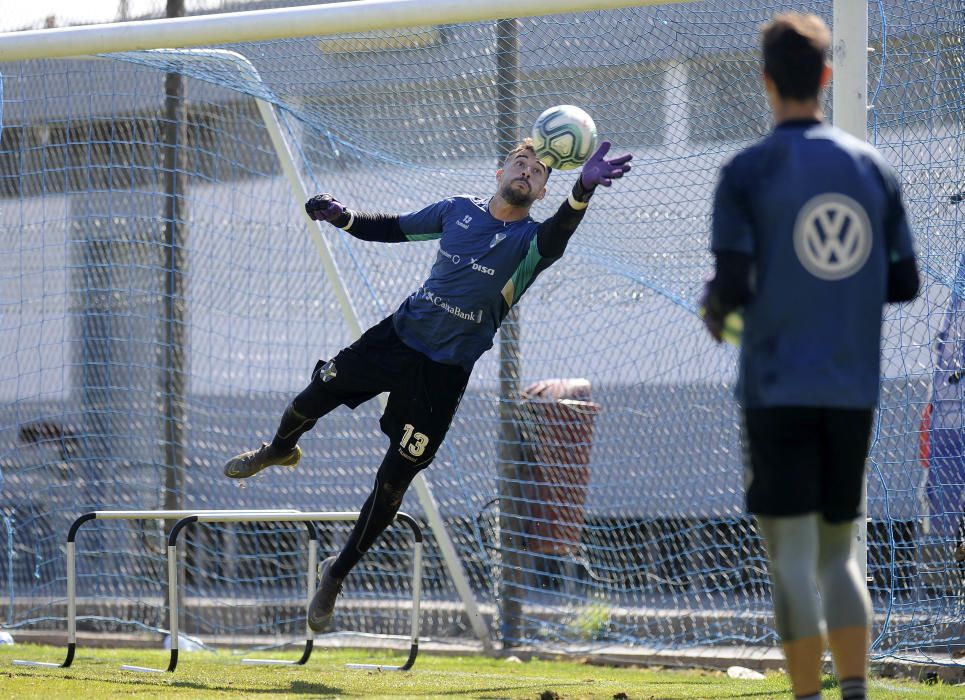 Entrenamiento del Tenerife a falta de 3 fichajes