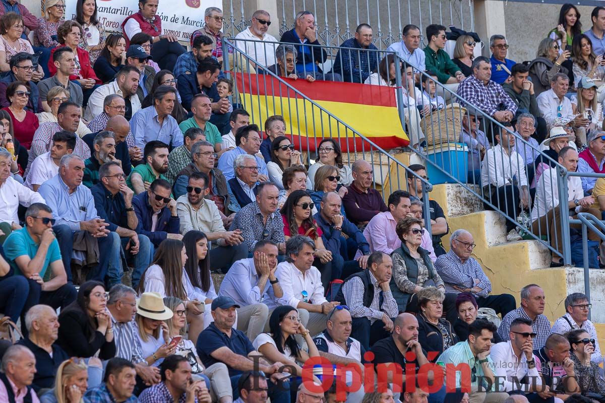 Corrida de 'Los claveles' en Cehegín (Manzanares, Antonio Puerta y Roca Rey)