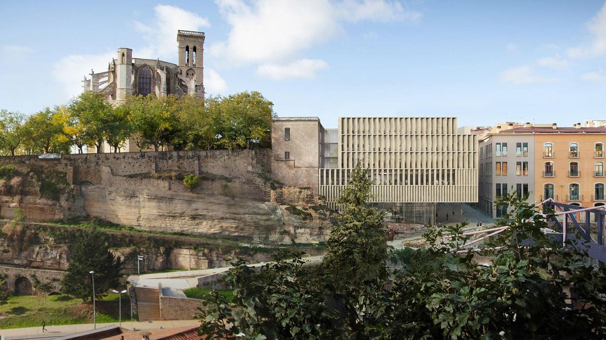 Recreació de la futura seu de la Generalitat a Manresa
