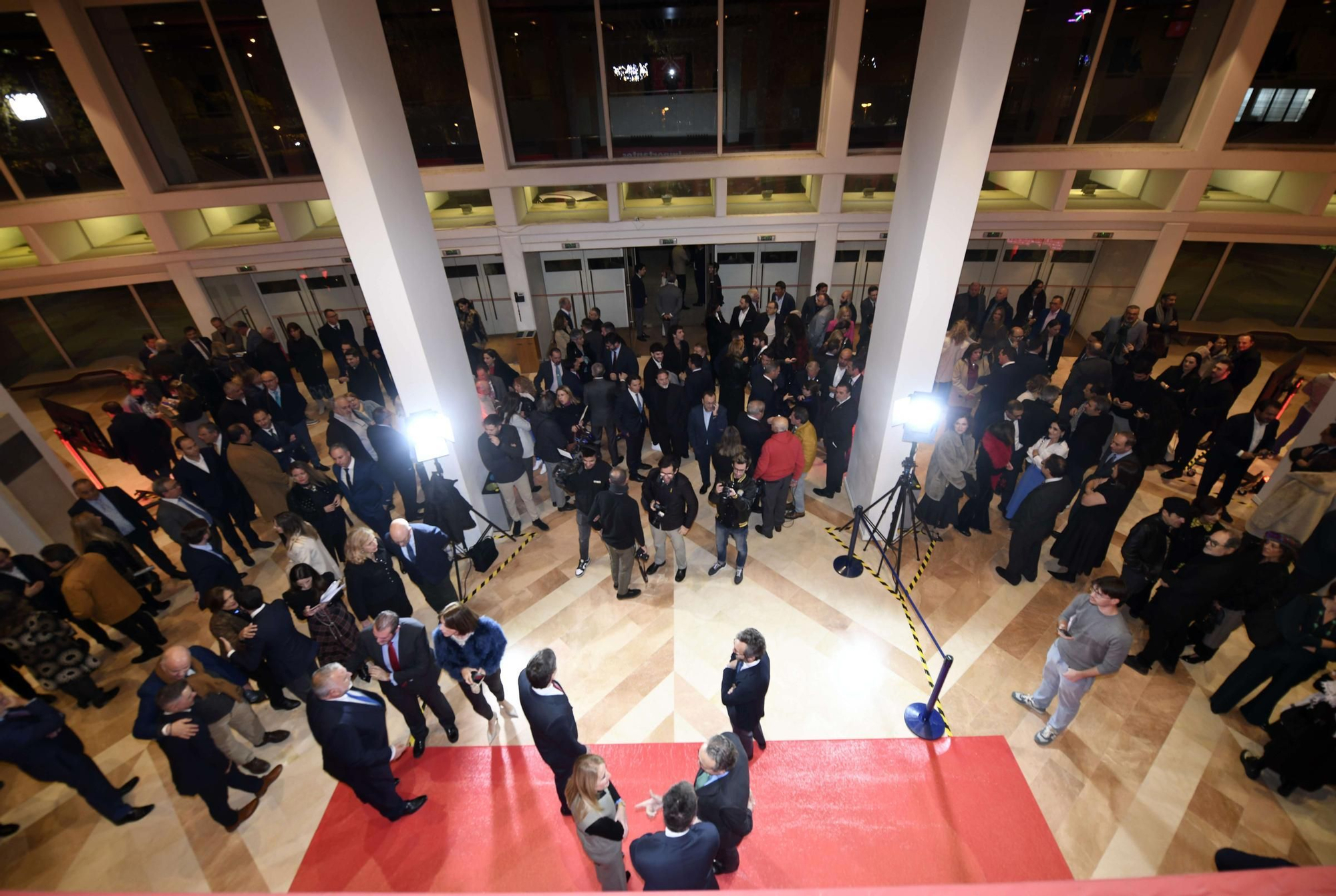 Ambiente en el Auditorio durante la celebración de la gala