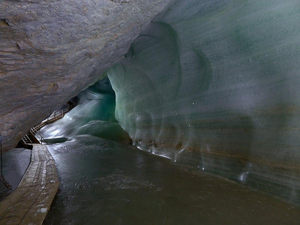 Cueva Eisriesenwelt en Austria