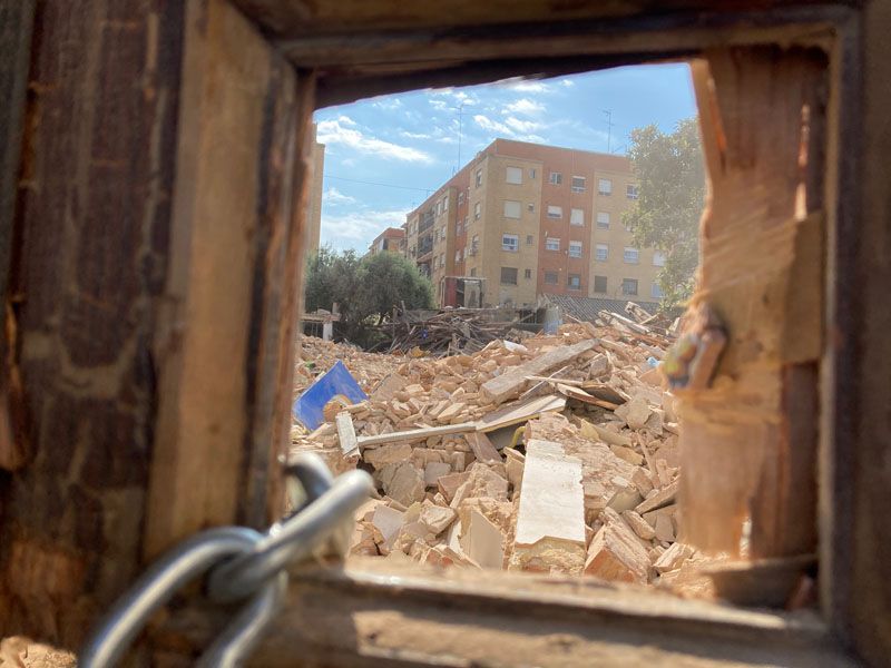 Las obras de Orriols derriban el histórico restaurante Casa Balaguer