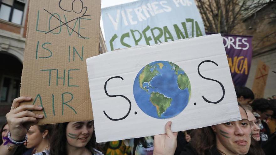 Convoquen una manifestació en el marc de la vaga global pel clima a 48 hores de les eleccions europees