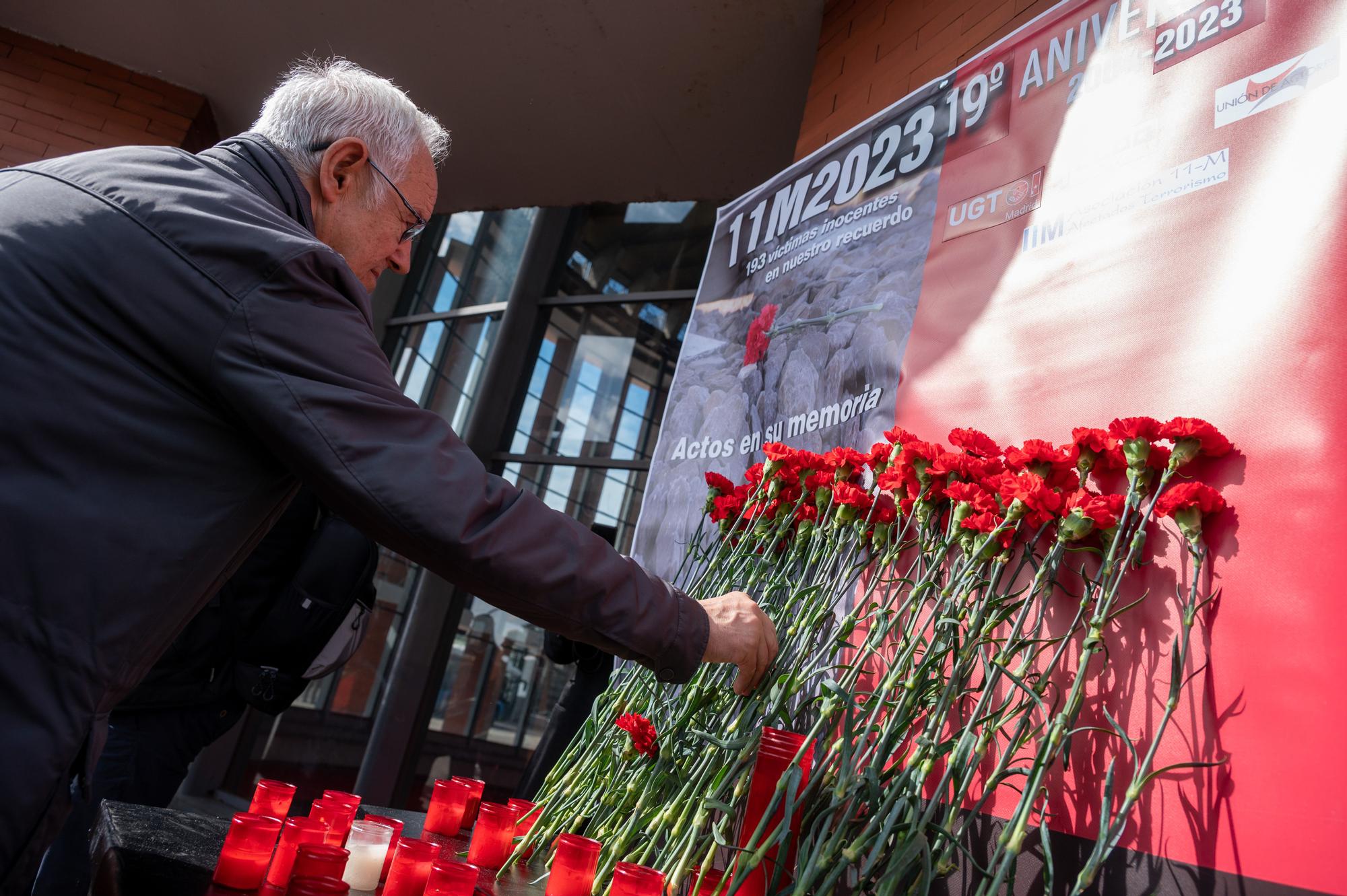 Acto de homenaje en Atocha