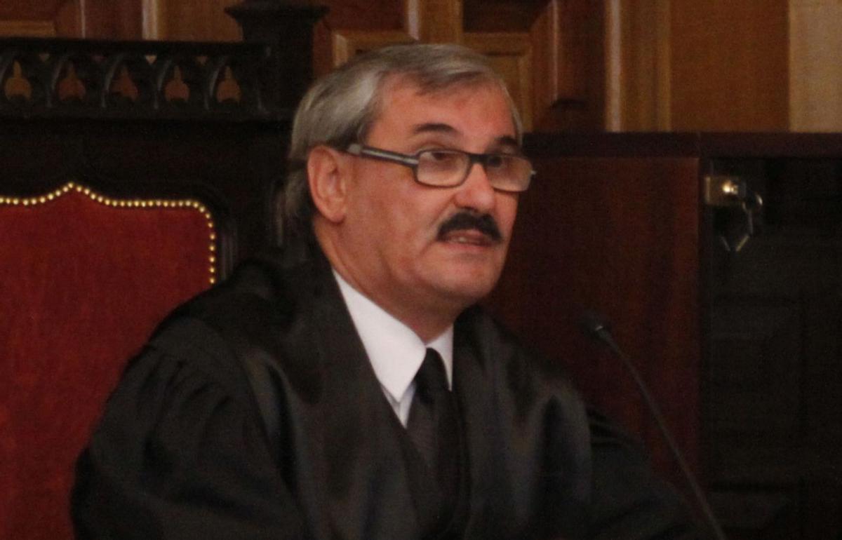Evaristo Antelo, fiscal de violencia de género, en un juicio en la Audiencia. | Emilio Fraile