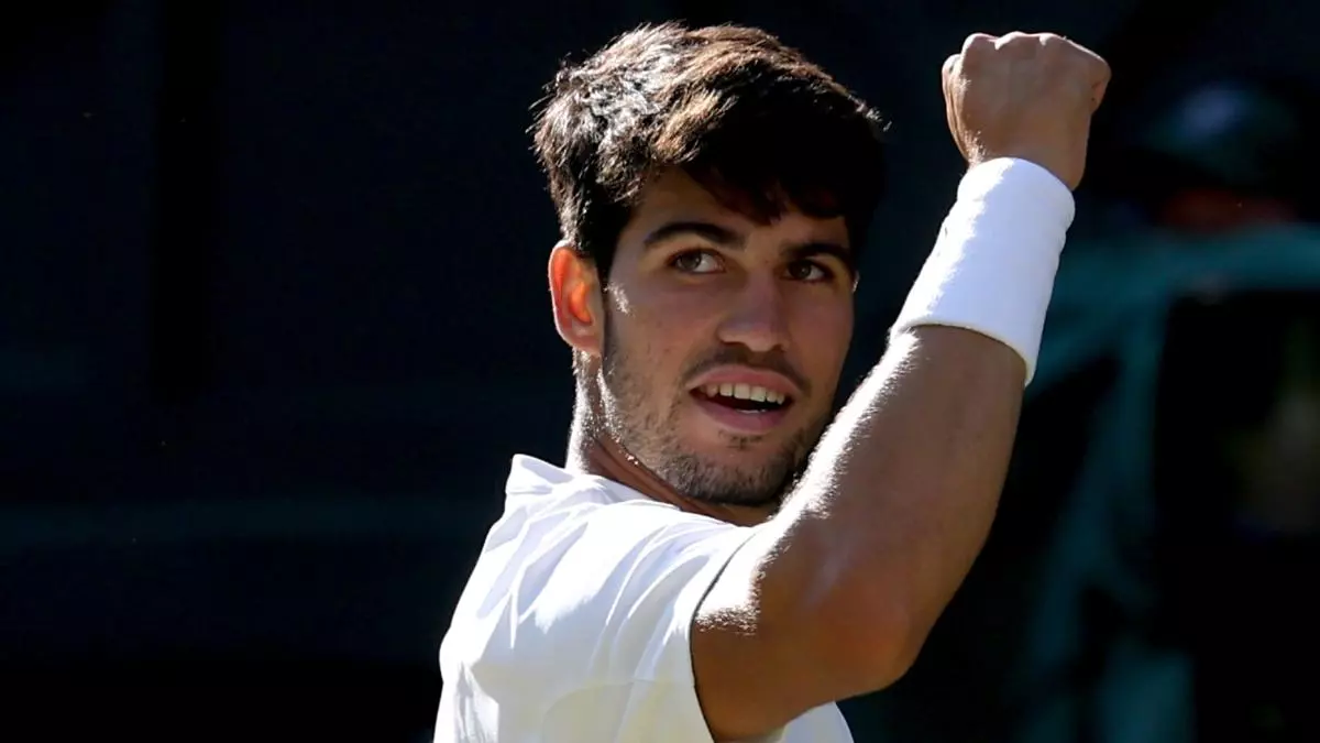 Horario y dónde ver el Alcaraz - Fritz de semifinales de Wimbledon