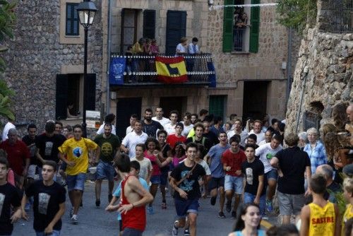 Der traditionelle Stierlauf von Fornalutx