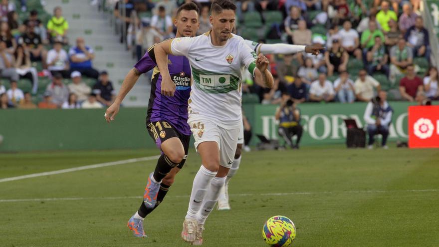 Elche-Valladolid, notable equidad en Segunda