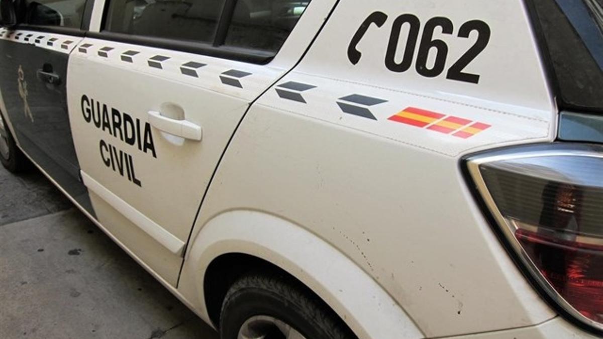 Un coche patrulla de Guardia Civil