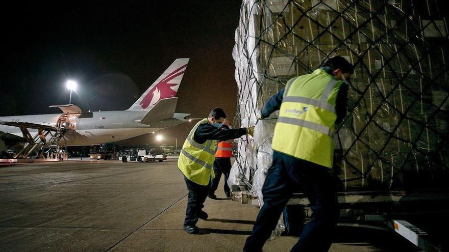 Llegan otros tres aviones con material sanitario a la Comunitat Valenciana este fin de semana