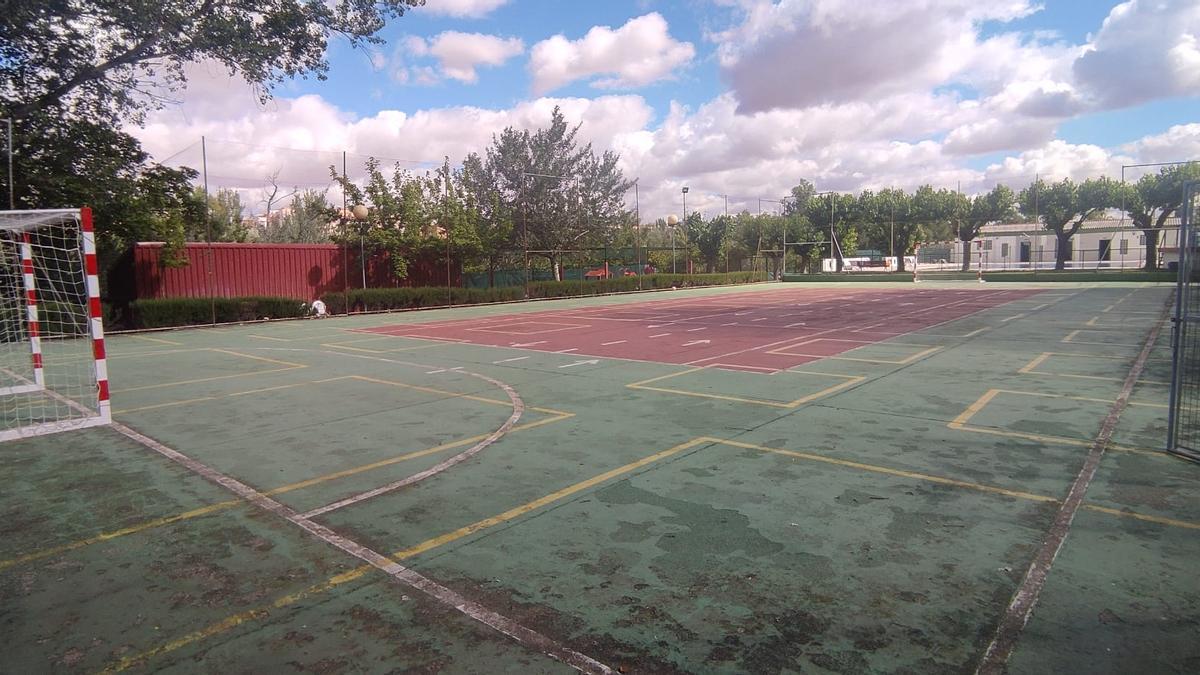 Pista polideportiva.