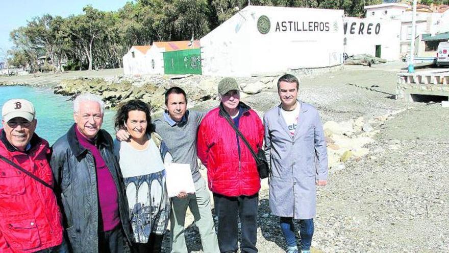 Alfonso Sánchez-Guitard, con colaboradores de Nereo en 2019, tras la sentencia del TSJA.