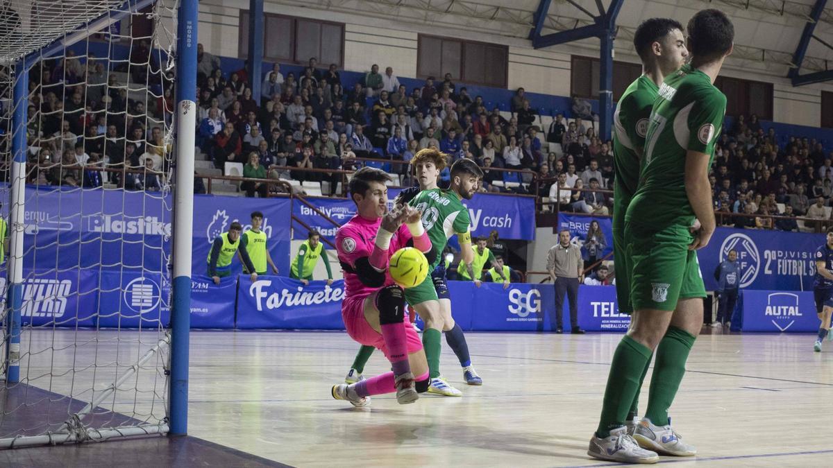 Un partido en el Palau d'Esports, en una imagen de archivo.