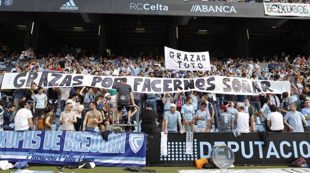 Balaídos despide a Eduardo Berizzo con la visita de la Real Sociedad