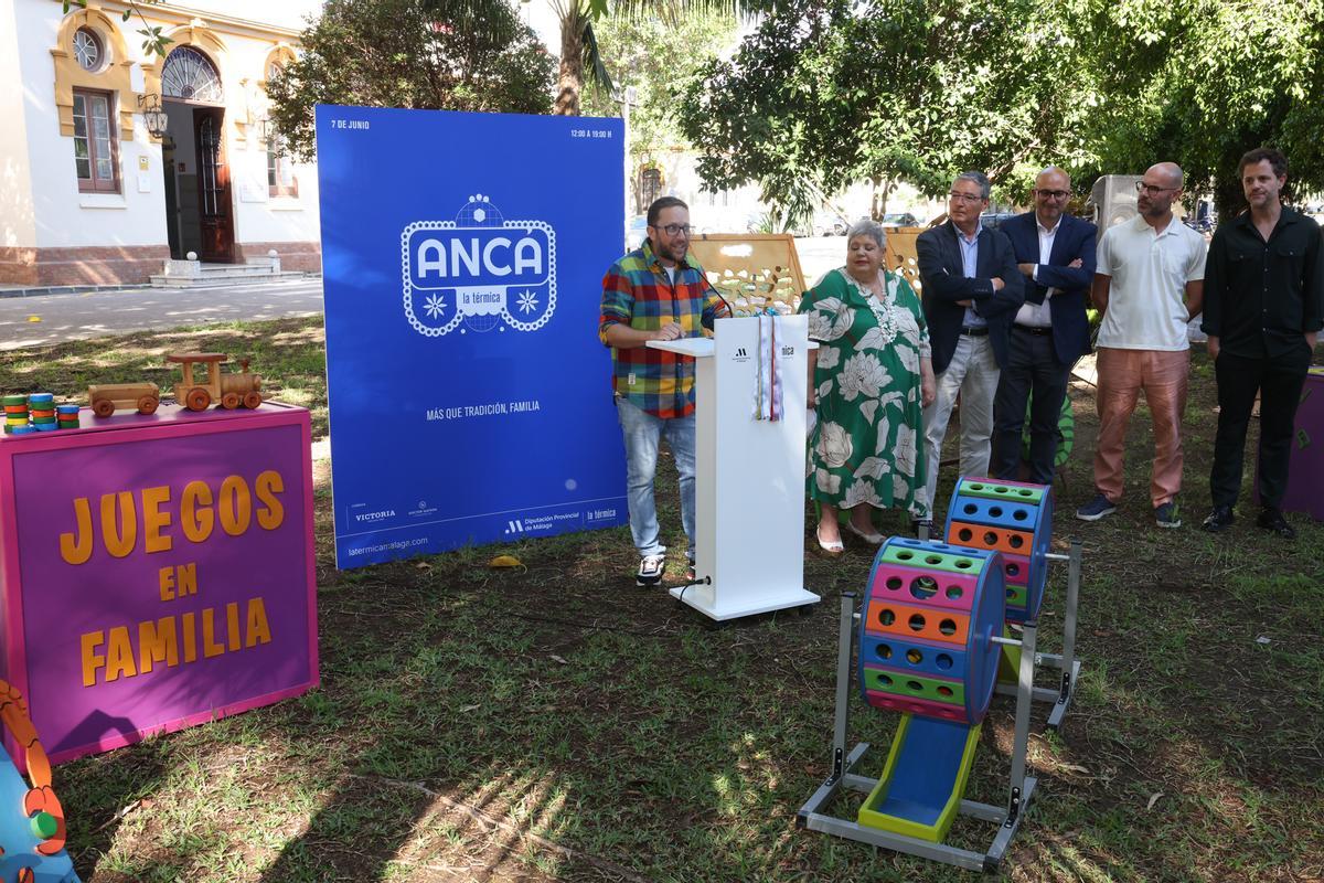 Un momento de la presenteación de Ancá la termica
