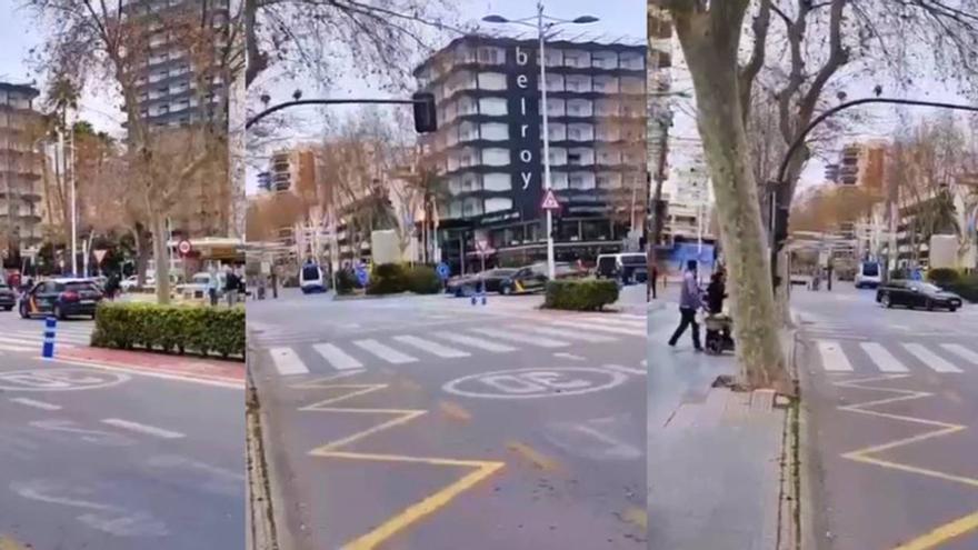 Detienen a un conductor por circular a gran velocidad por Benidorm y darse a la fuga